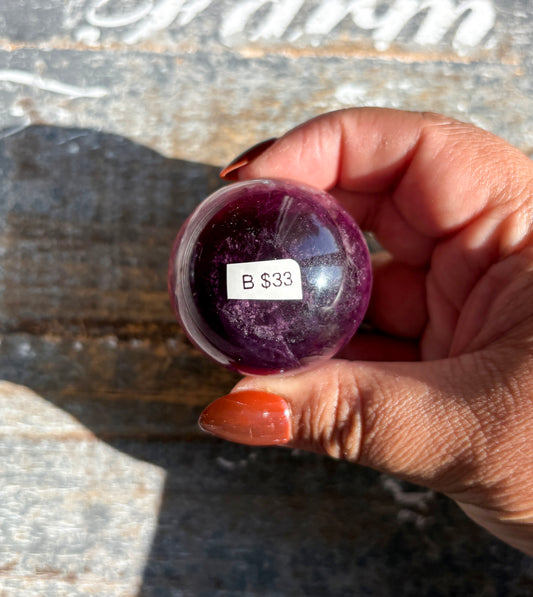 Gorgeous Candy Fluorite Fluorite Sphere | Opt B