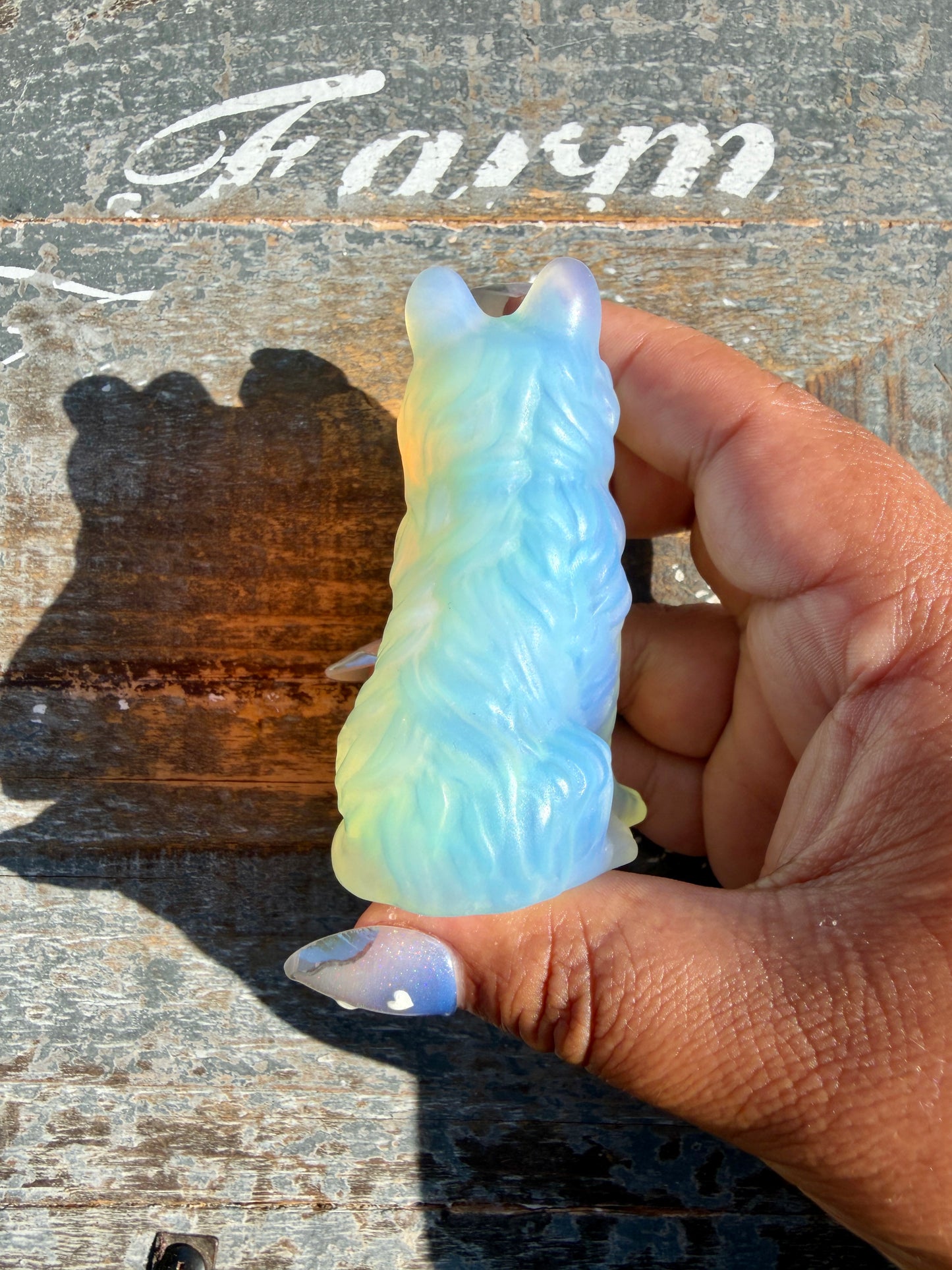 Imperfect Opalite Wolf | Opt W