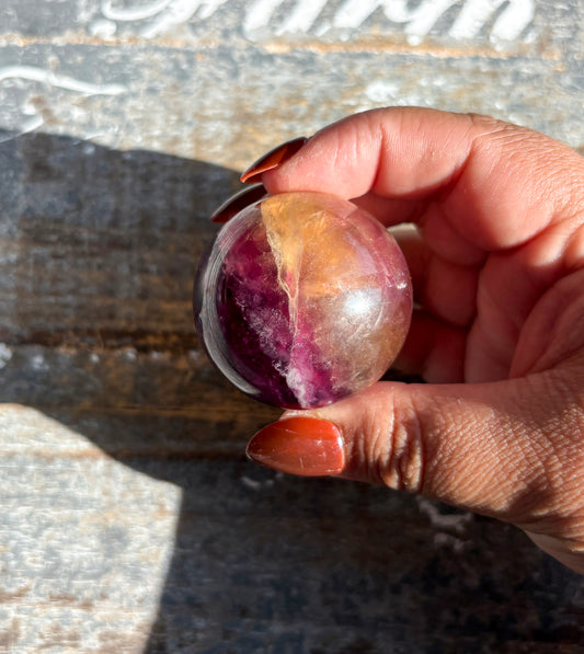 Gorgeous Candy Fluorite Fluorite Sphere | Opt B
