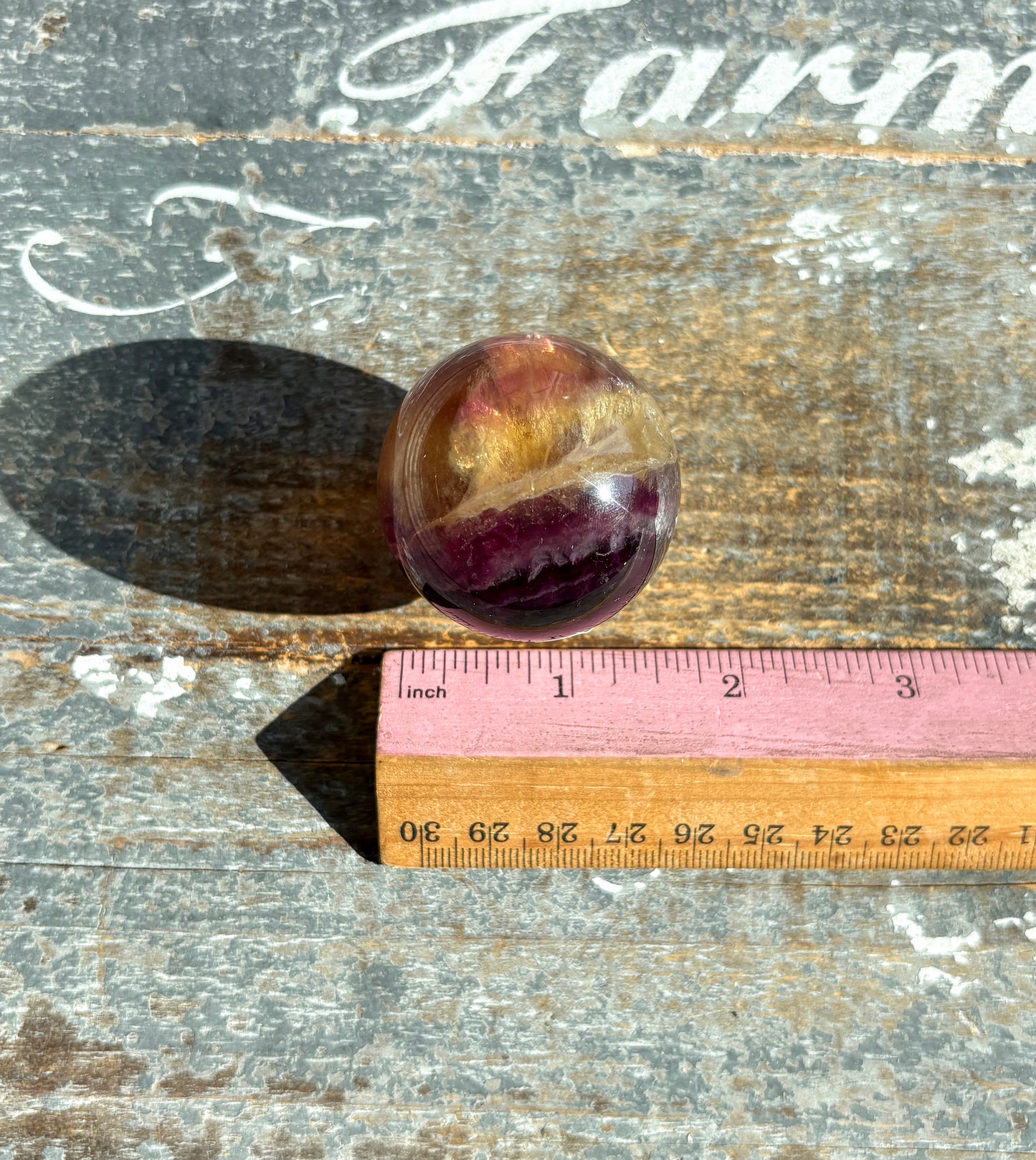Gorgeous Candy Fluorite Fluorite Sphere | Opt B