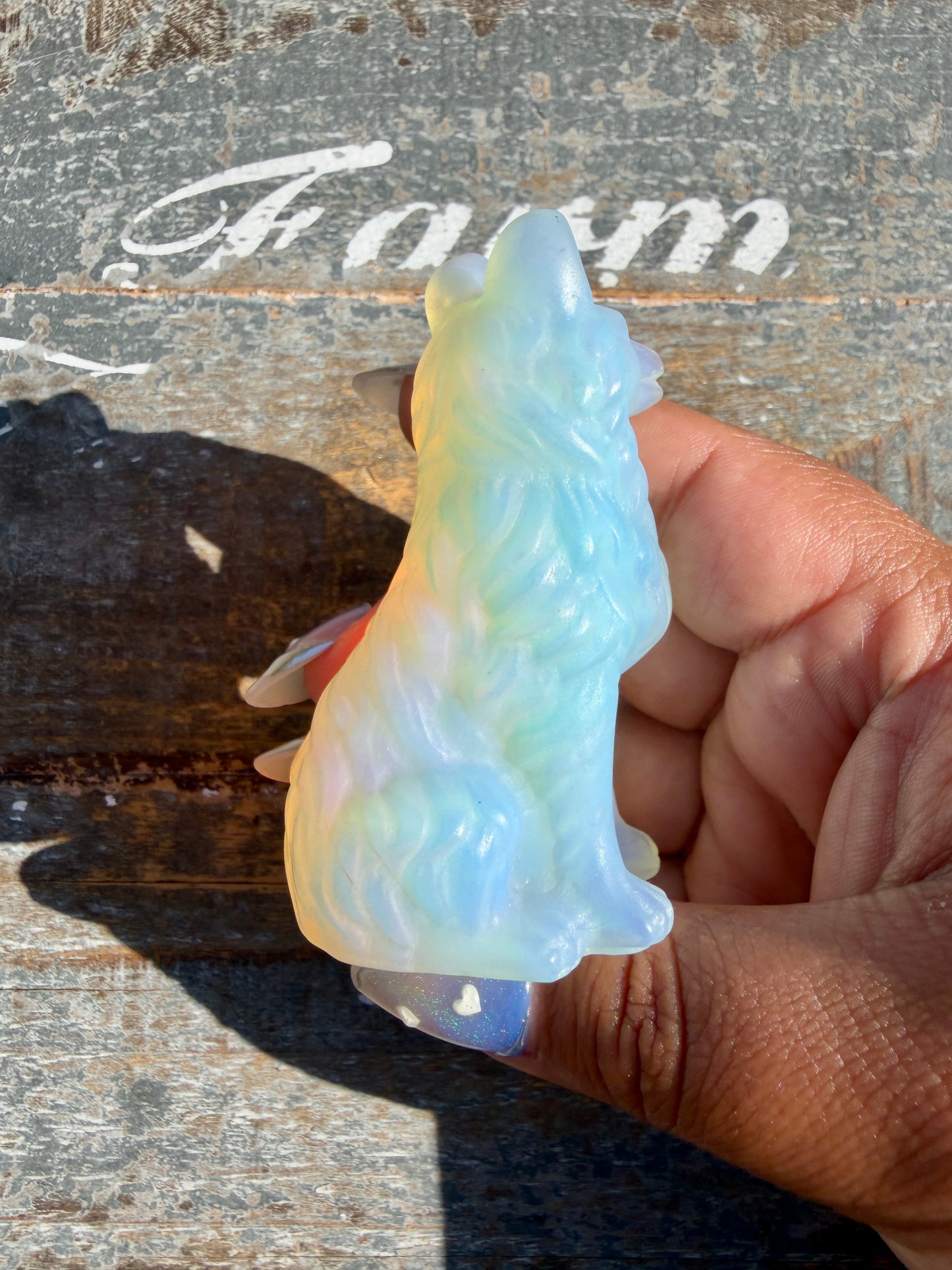 Imperfect Opalite Wolf | Opt P