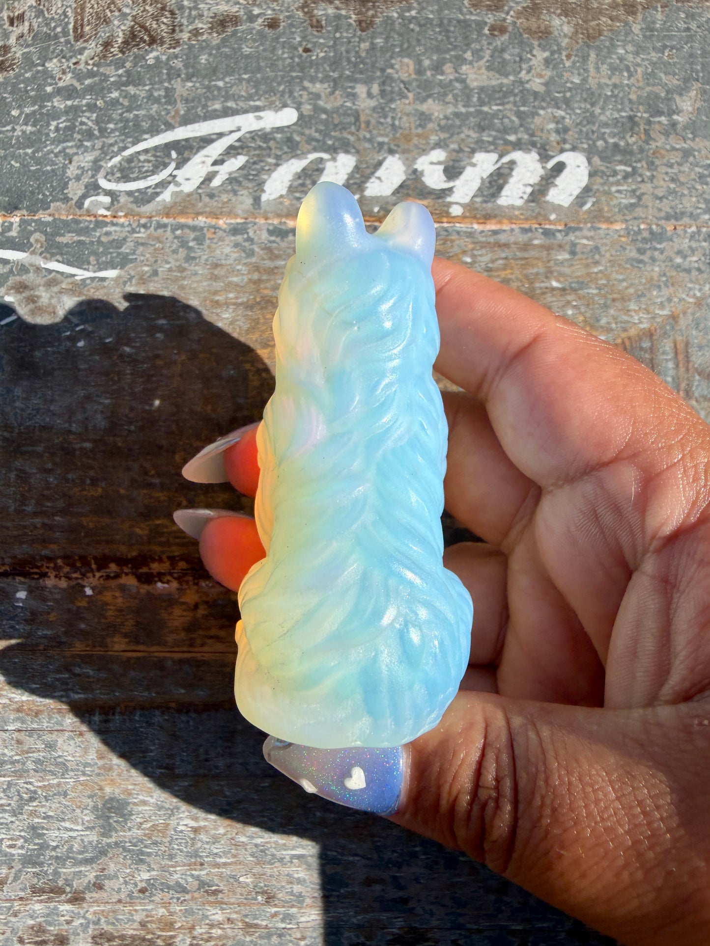 Imperfect Opalite Wolf | Opt P