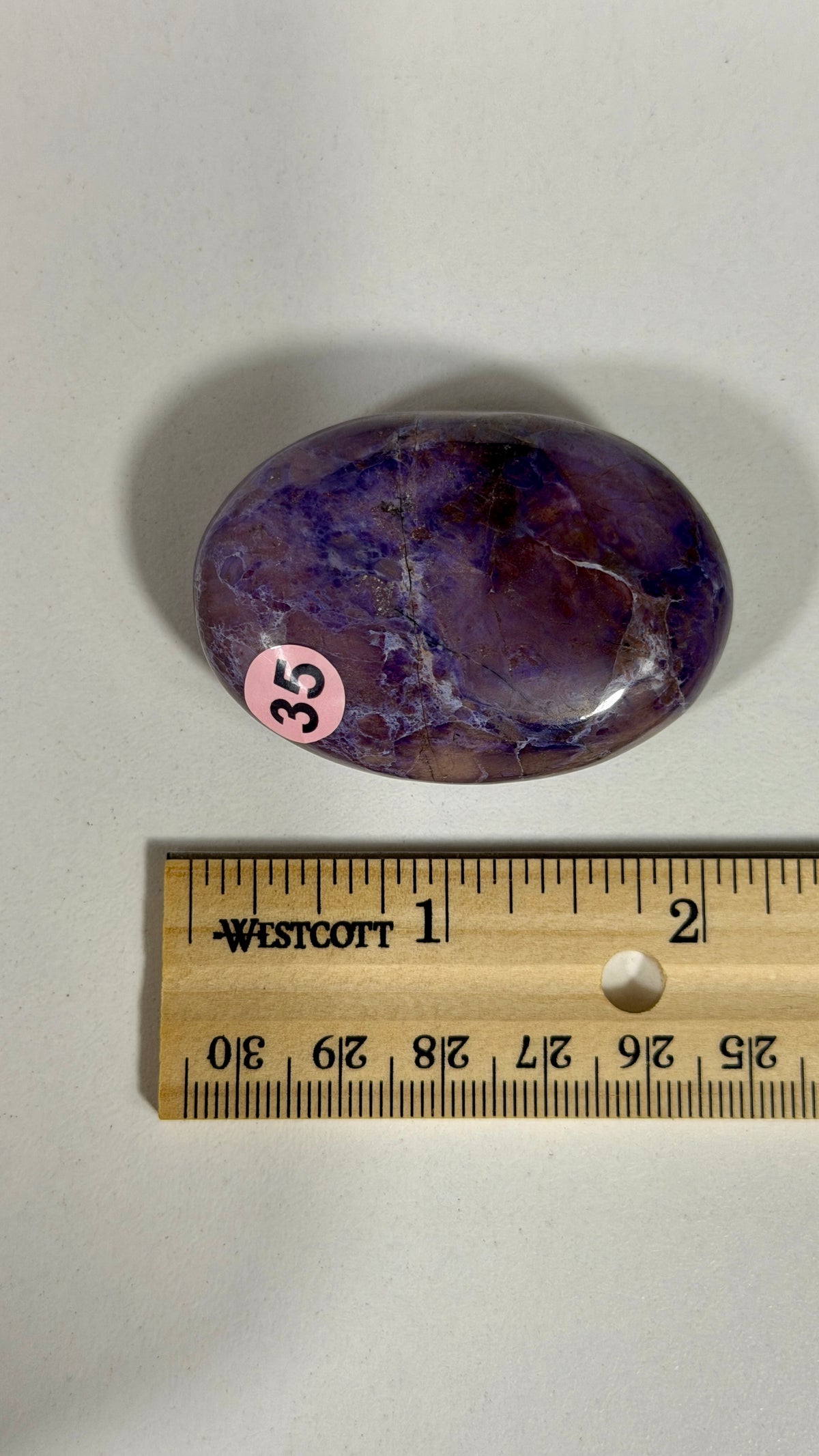 Gorgeous Lavender Jade Palm Stone from Turkey | Opt 35