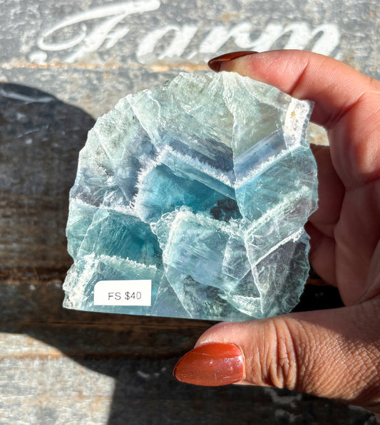 Gorgeous Fluorite Slab from Mexico | Opt FS