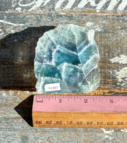 Gorgeous Fluorite Slab from Mexico | Opt FS