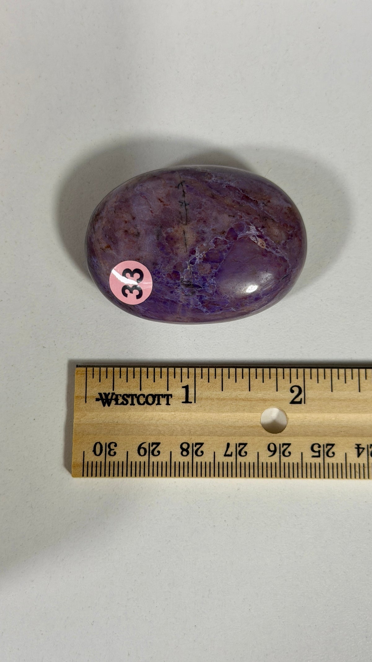 Gorgeous Lavender Jade Palm Stone from Turkey | Opt 33