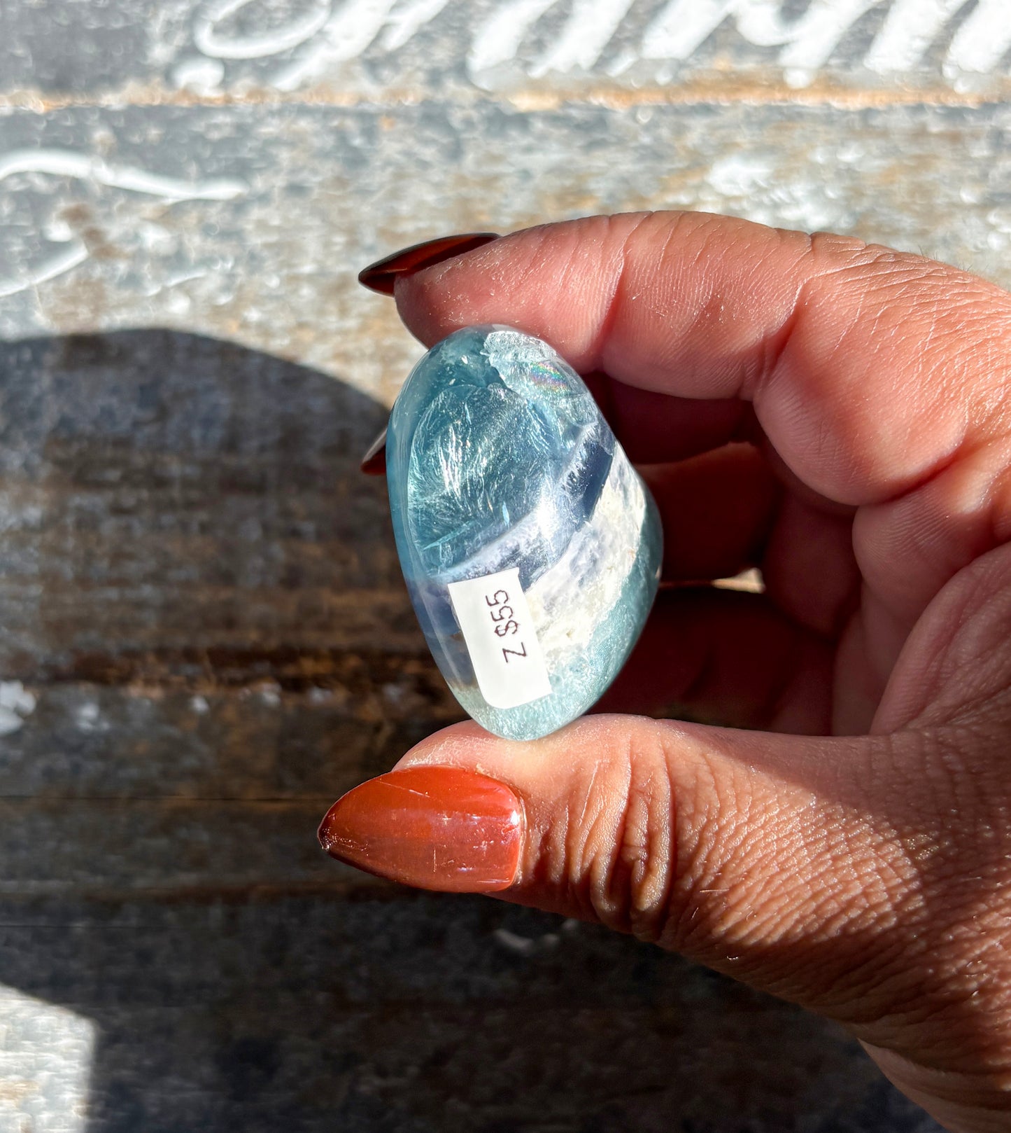 Gorgeous Fluorite Heart from Mexico | Opt Z