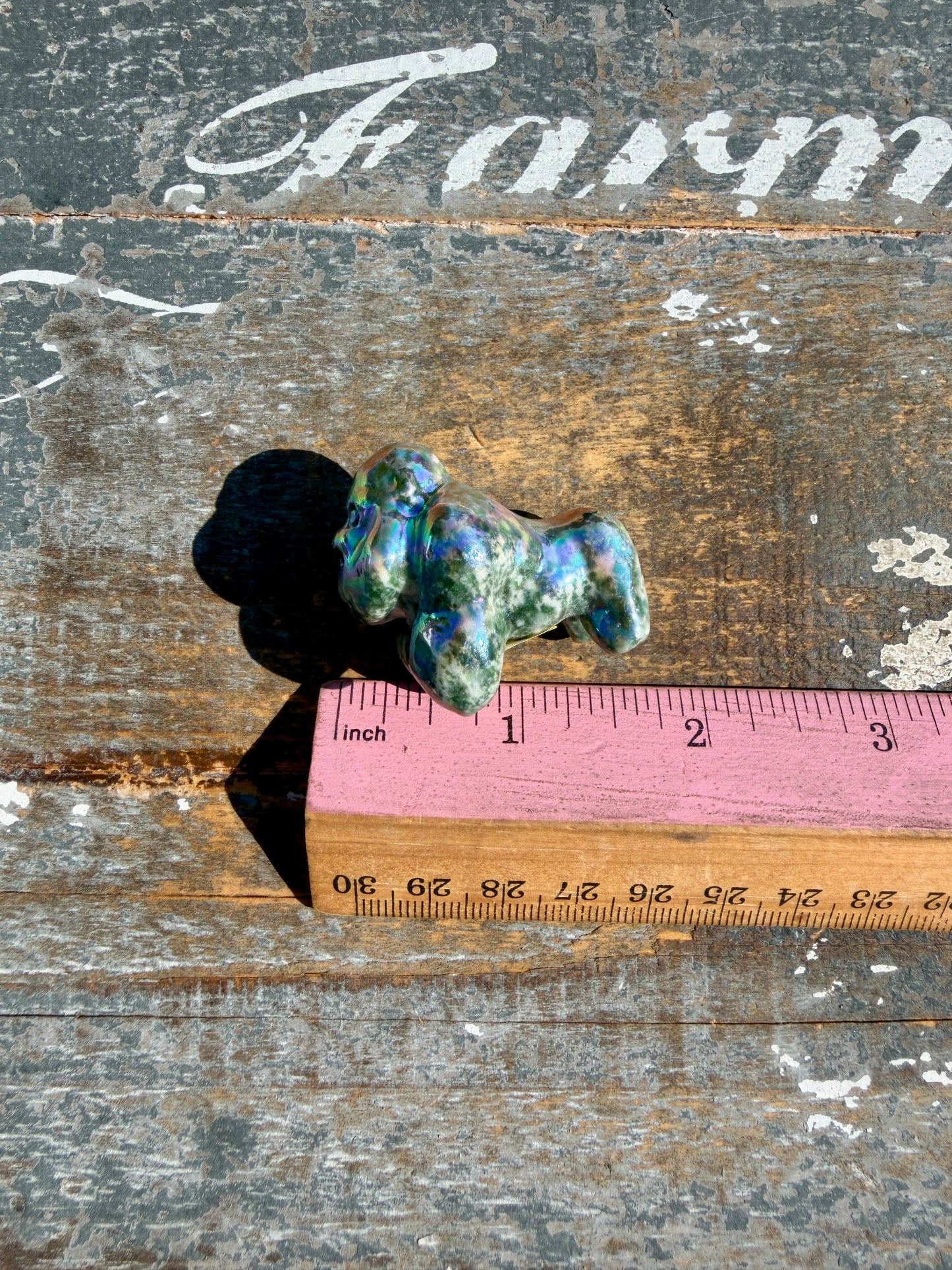 Mini AURA Moss Agate Gorilla | Opt Y