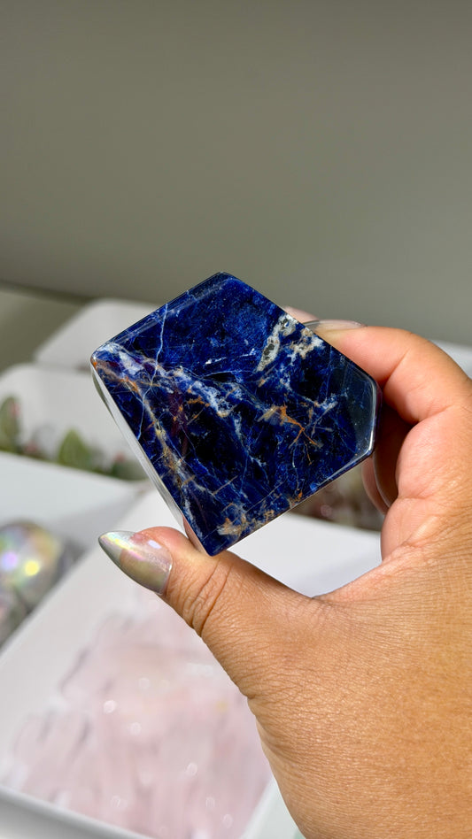 Gorgeous Dark Blue Sodalite Freeform | Opt 26
