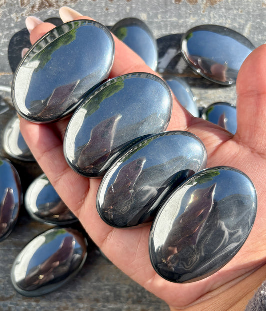 One (1) Terahertz Palmstone (man made) | Intuitively Chosen