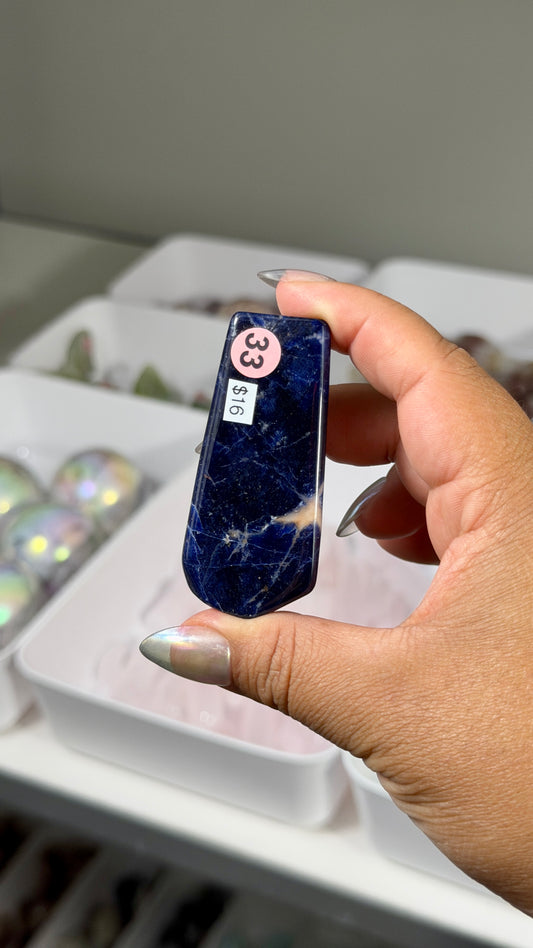 Gorgeous Dark Blue Sodalite Freeform | Opt 33