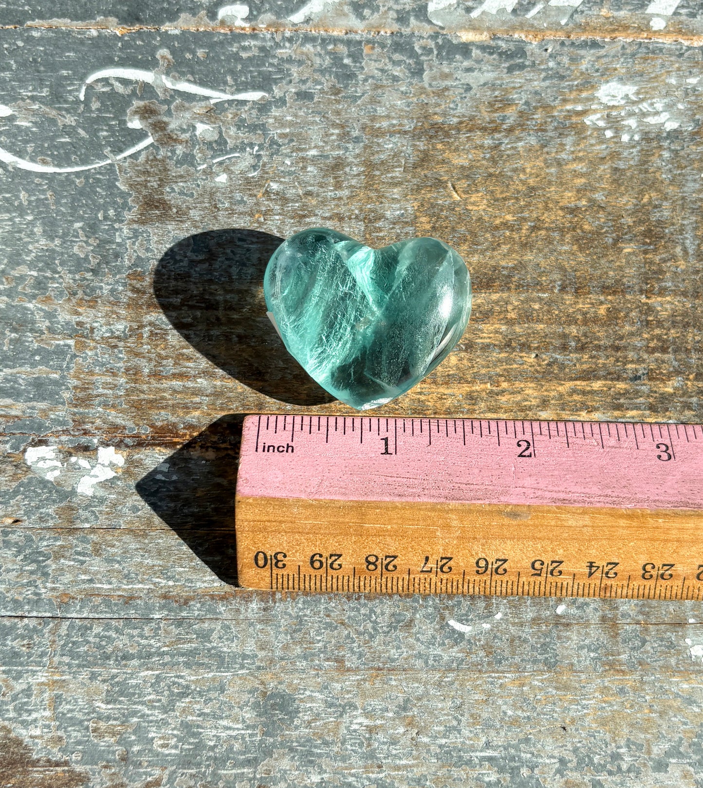 Gorgeous Fluorite Heart from Mexico | Opt R