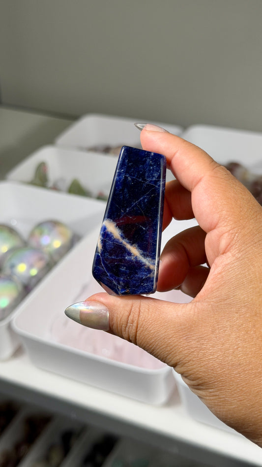 Gorgeous Dark Blue Sodalite Freeform | Opt 33