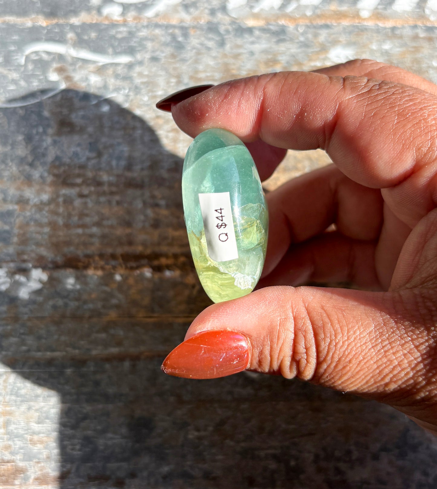 Gorgeous Fluorite Heart from Mexico | Opt Q