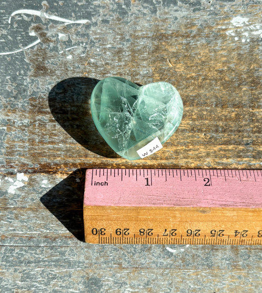 Gorgeous Fluorite Heart from Mexico | Opt W