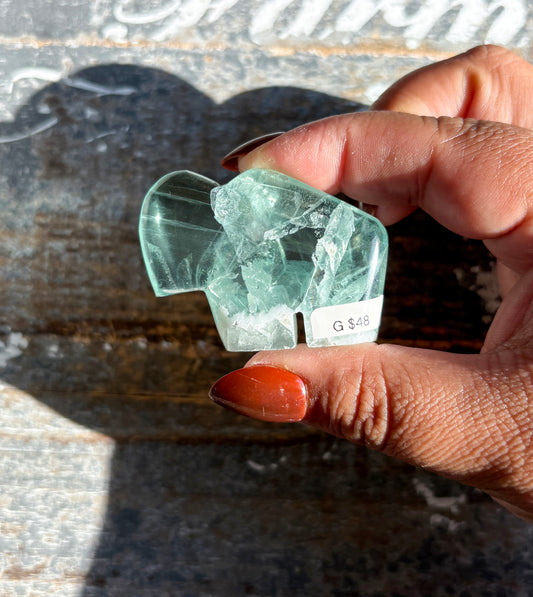 Gorgeous Fluorite Buffalo from Mexico | Opt G