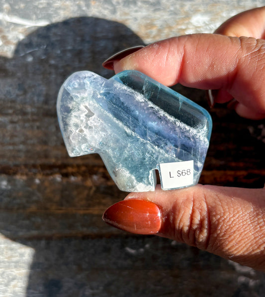 Gorgeous Fluorite Buffalo from Mexico | Opt L