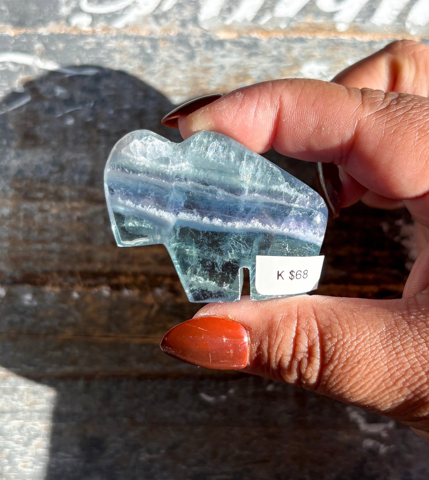 Gorgeous Fluorite Buffalo from Mexico | Opt K