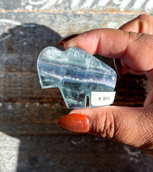 Gorgeous Fluorite Buffalo from Mexico | Opt K