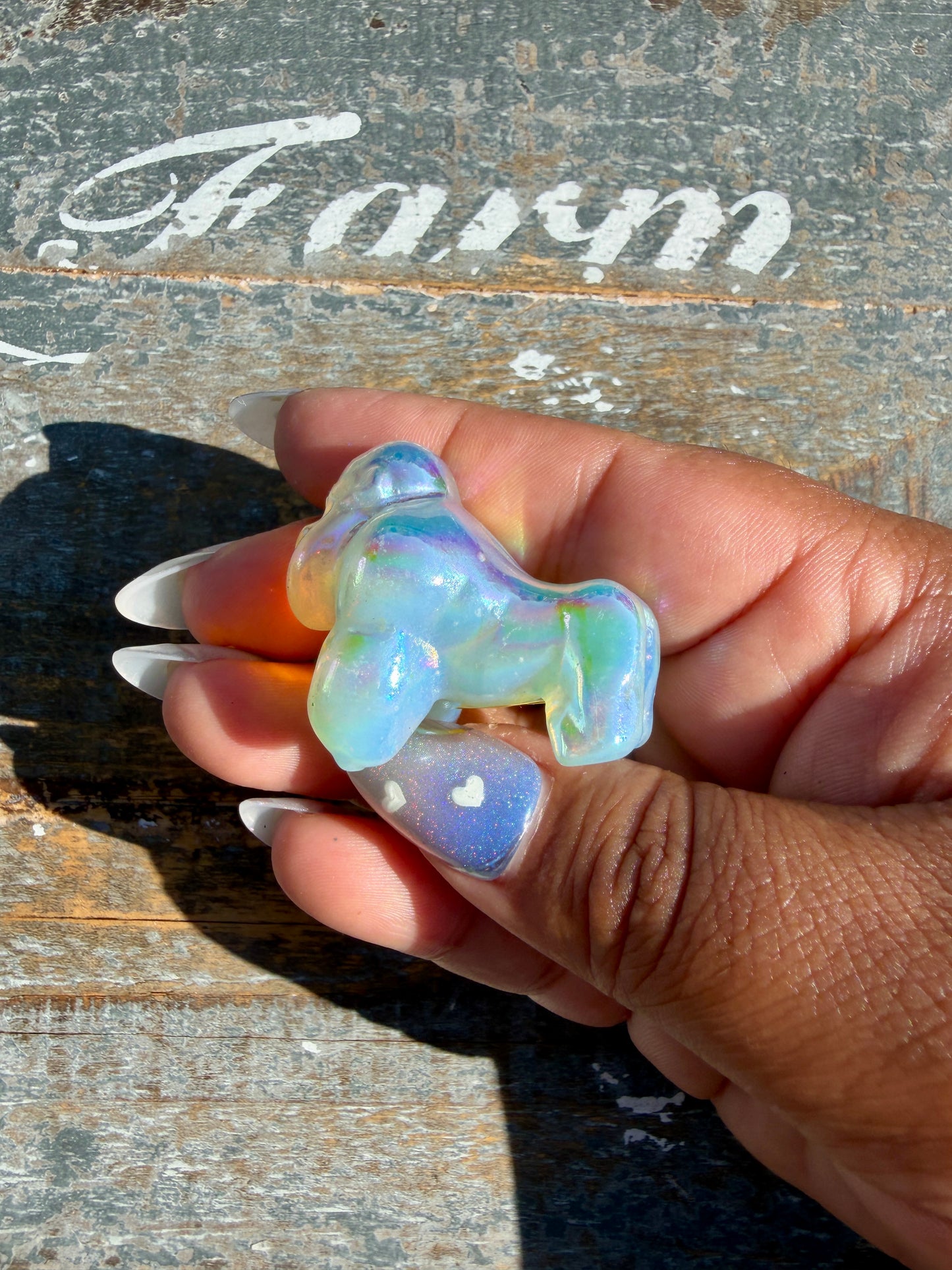 Mini AURA Opalite Gorilla | Opt R