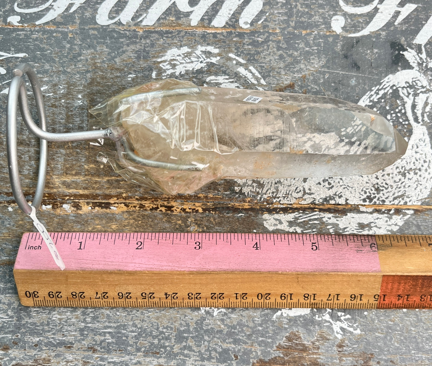 Gorgeous High Quality Lemurian on Custom Stand from Brazil