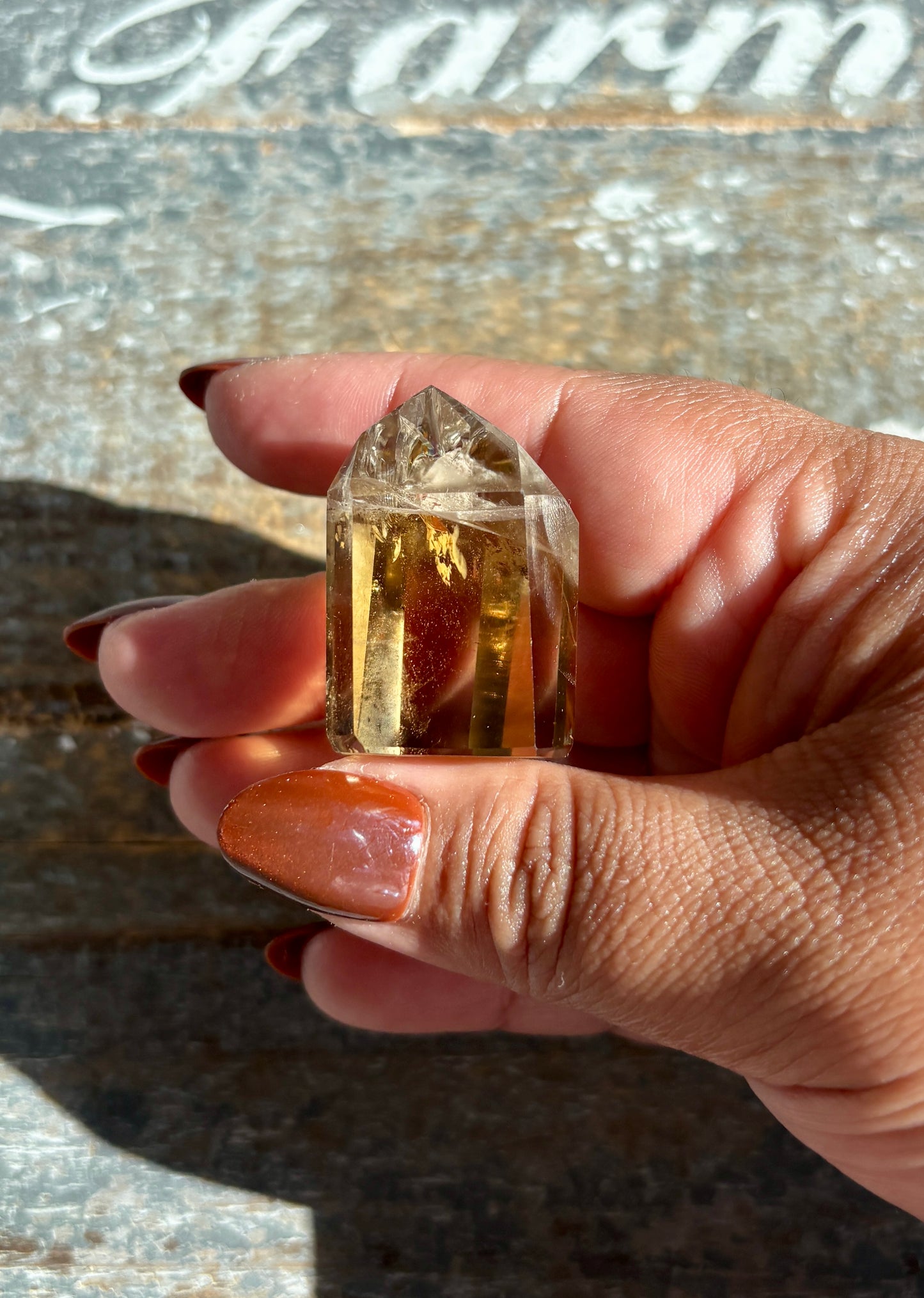 Gorgeous AAA Citrine Tower from Brazil | Opt 14