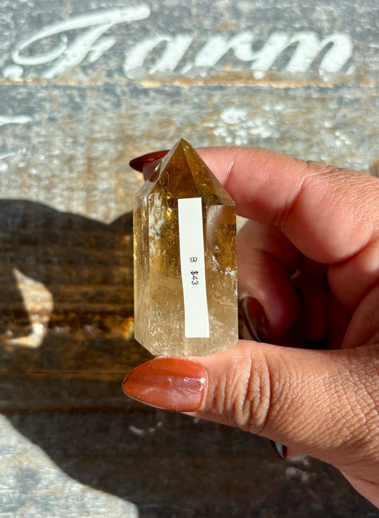 Gorgeous AAA Citrine Tower from Brazil | Opt B