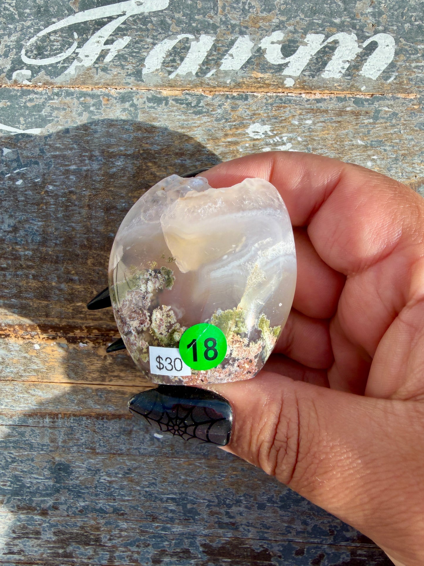 Gorgeous Scenic Moss Agate Freeform | Opt 18