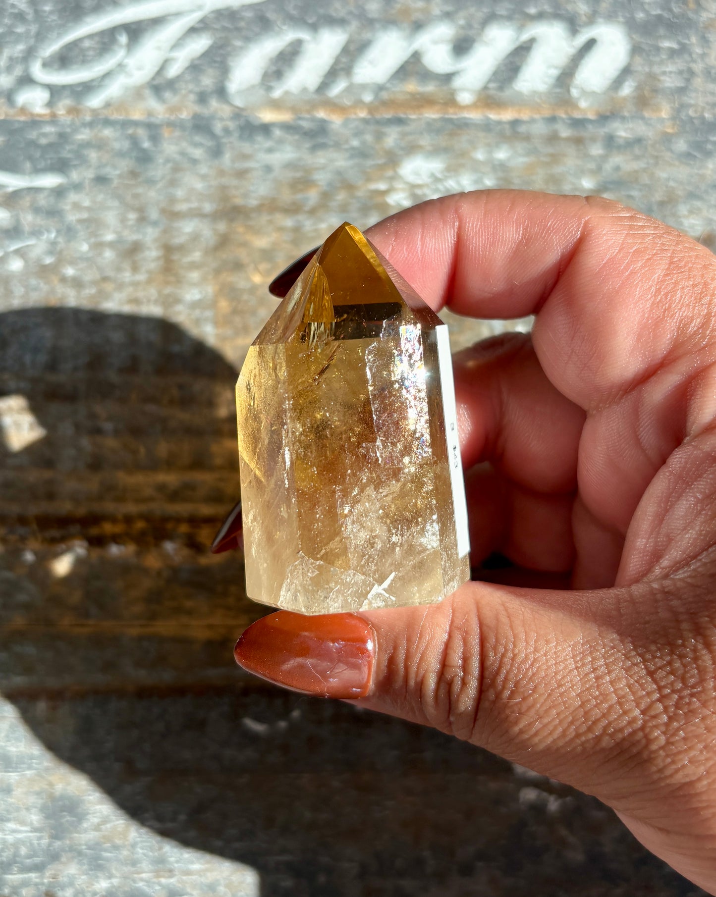Gorgeous AAA Citrine Tower from Brazil | Opt B