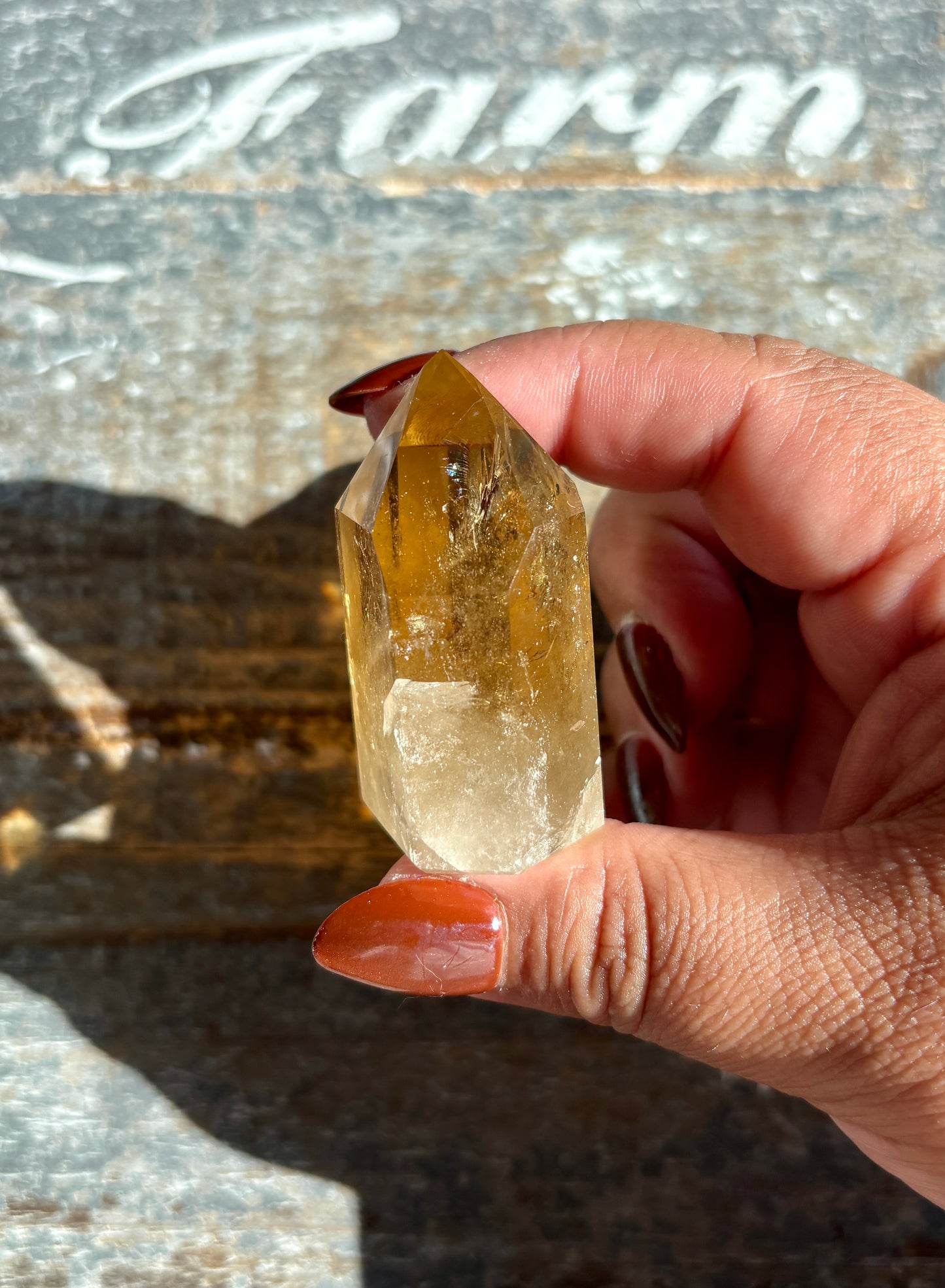 Gorgeous AAA Citrine Tower from Brazil | Opt B