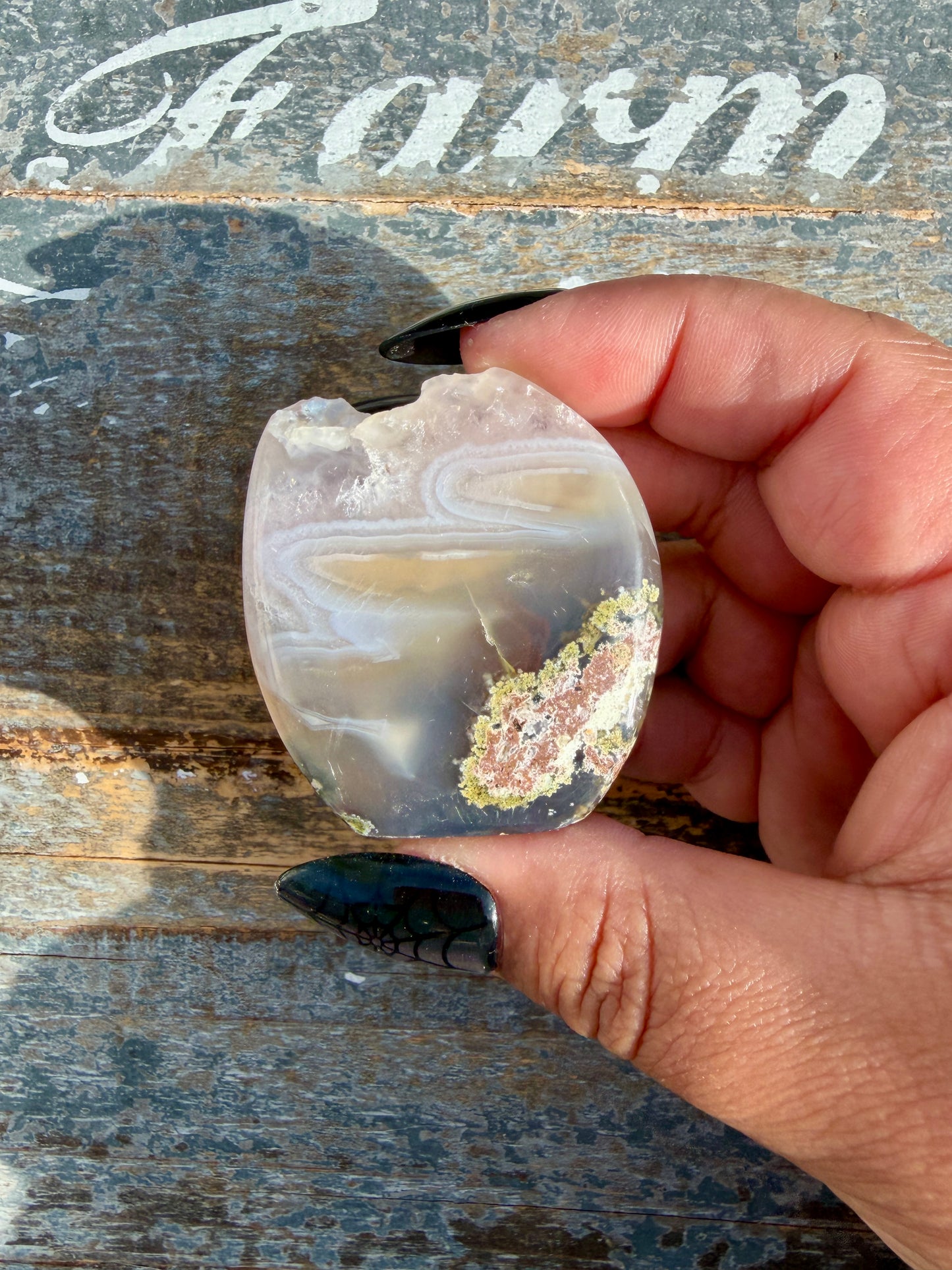 Gorgeous Scenic Moss Agate Freeform | Opt 18