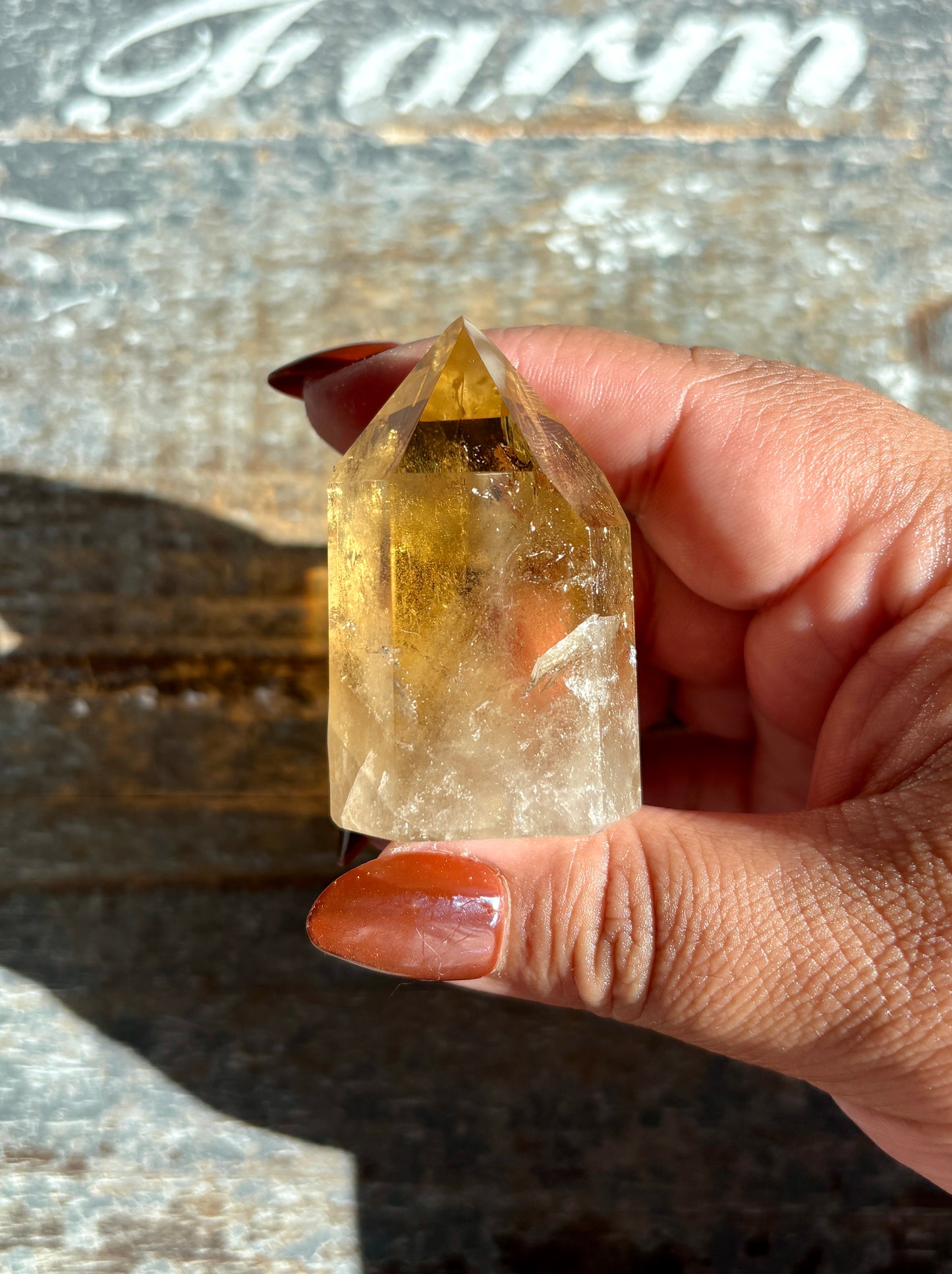 Gorgeous AAA Citrine Tower from Brazil | Opt B