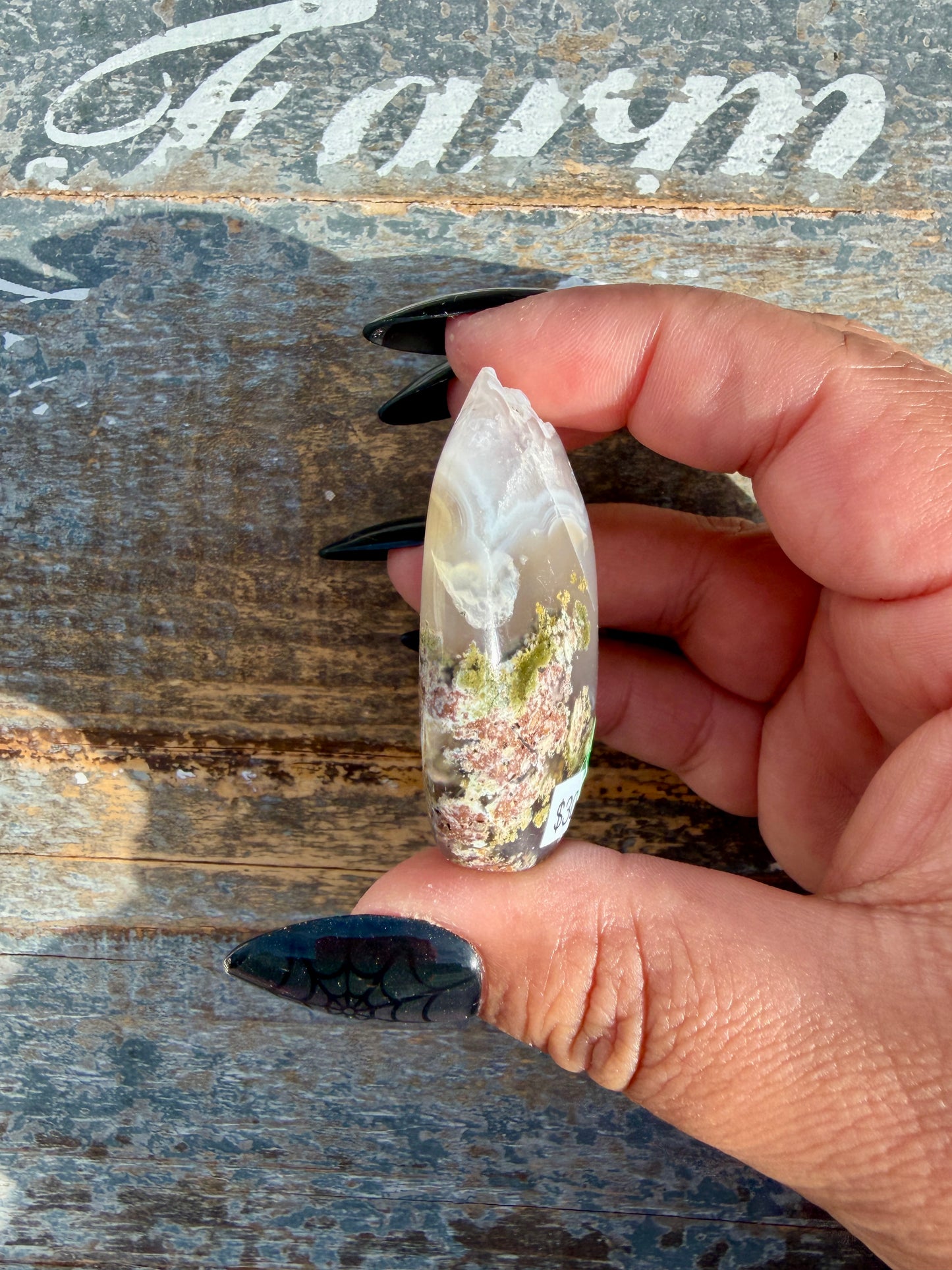 Gorgeous Scenic Moss Agate Freeform | Opt 18