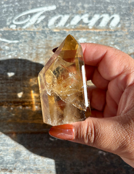 Gorgeous AAA Citrine Tower from Brazil | Opt R