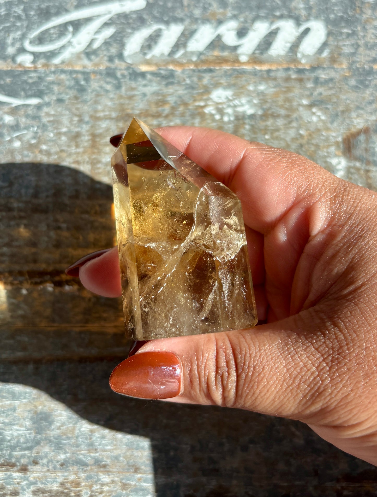 Gorgeous AAA Citrine Tower from Brazil | Opt R