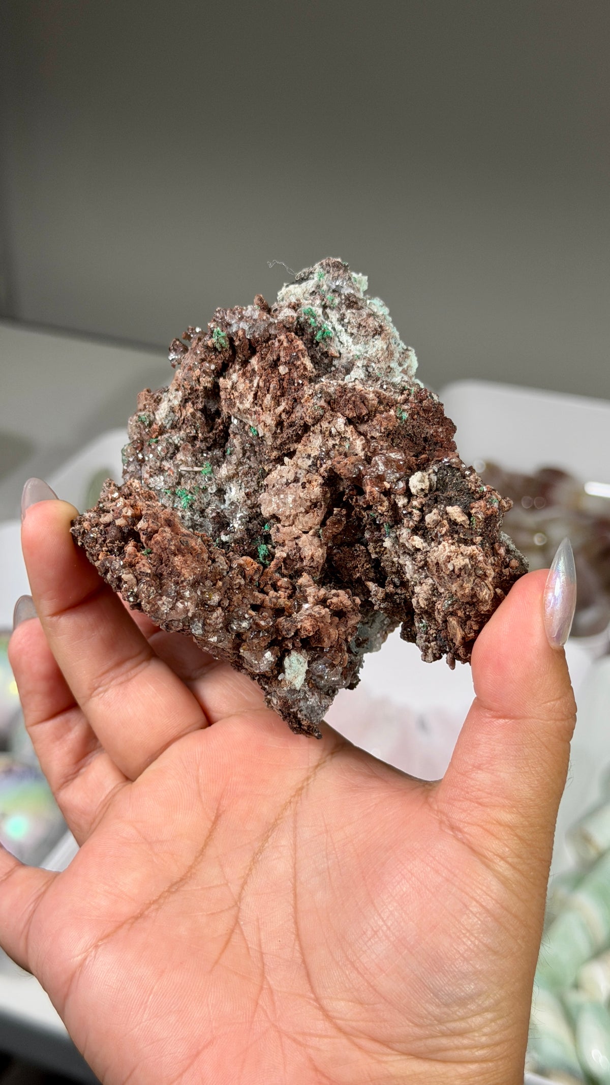 Gorgeous Quartz w/ Chrysocolla Specimen | Mexico | Opt 72