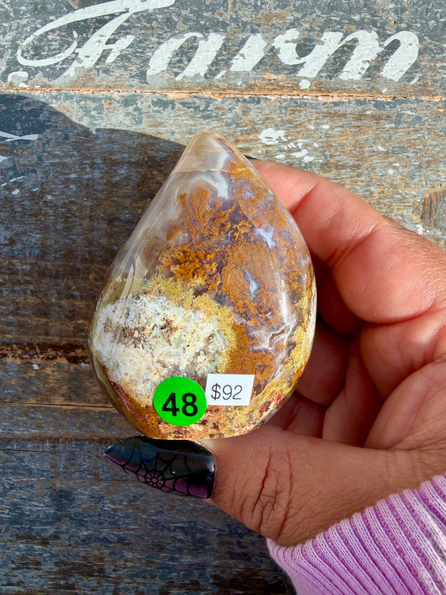 Gorgeous Scenic Moss Agate Freeform | Opt 48