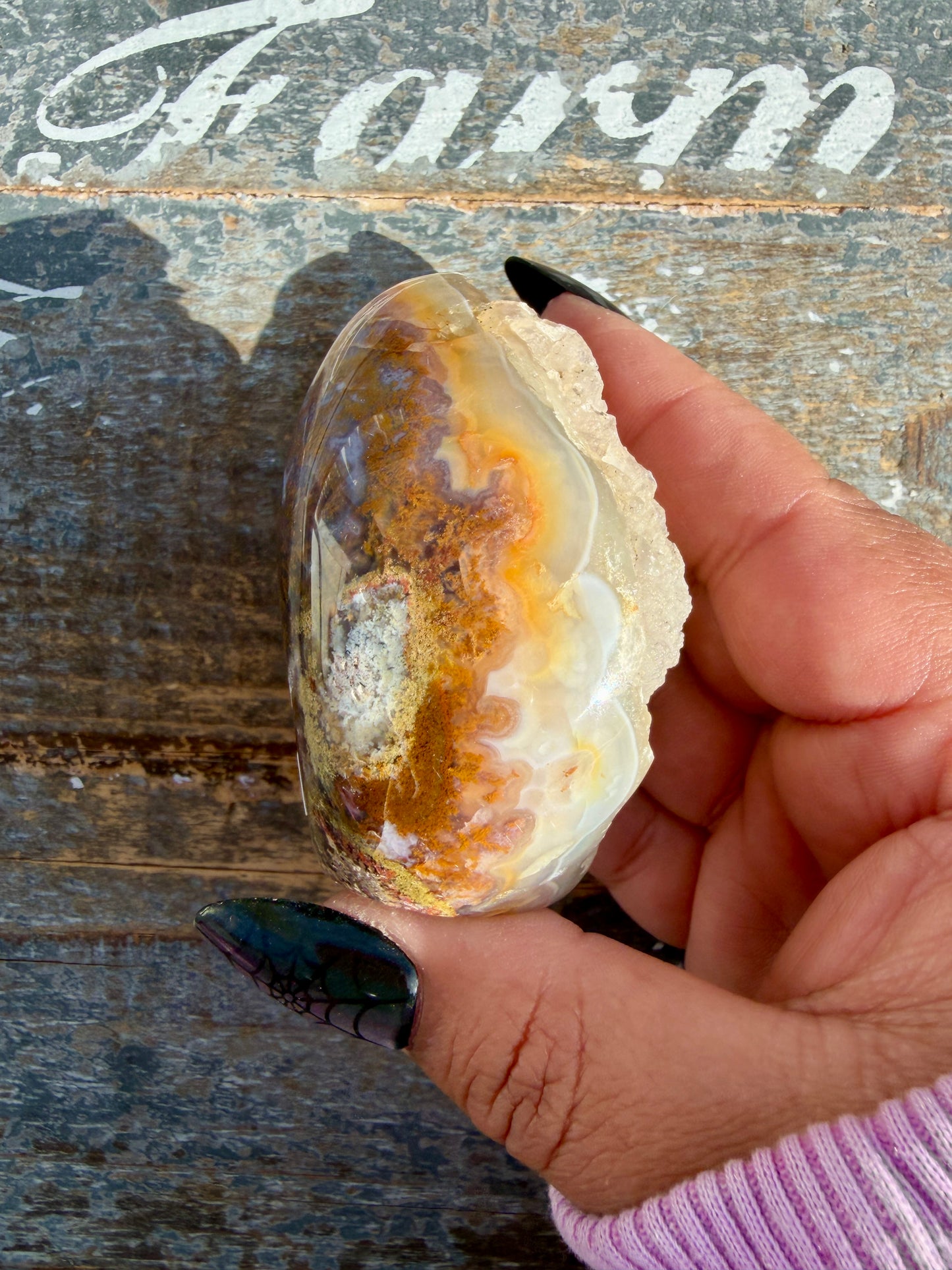Gorgeous Scenic Moss Agate Freeform | Opt 48