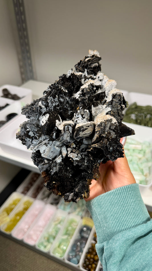 Gorgeous GOETHITE EPIMORPHING GYPSUM | Velardena Mine | Opt 81