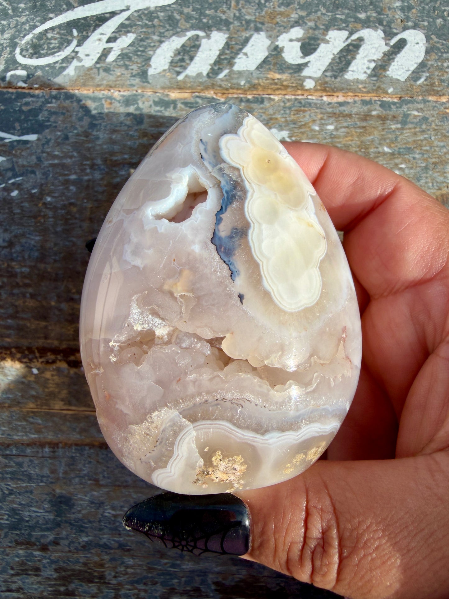 Gorgeous Scenic Moss Agate Freeform | Opt 46