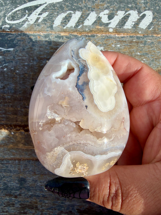Gorgeous Scenic Moss Agate Freeform | Opt 46