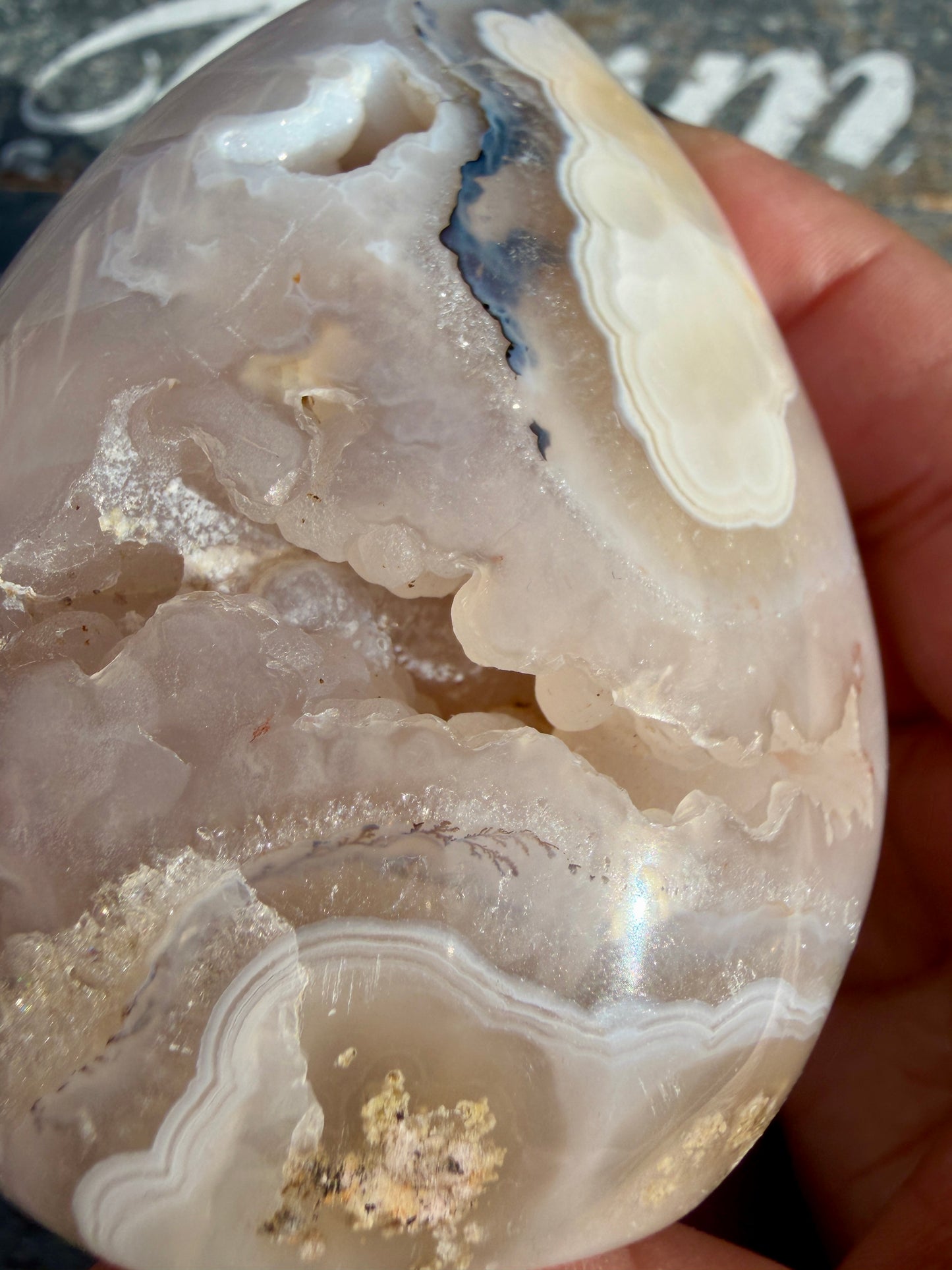 Gorgeous Scenic Moss Agate Freeform | Opt 46