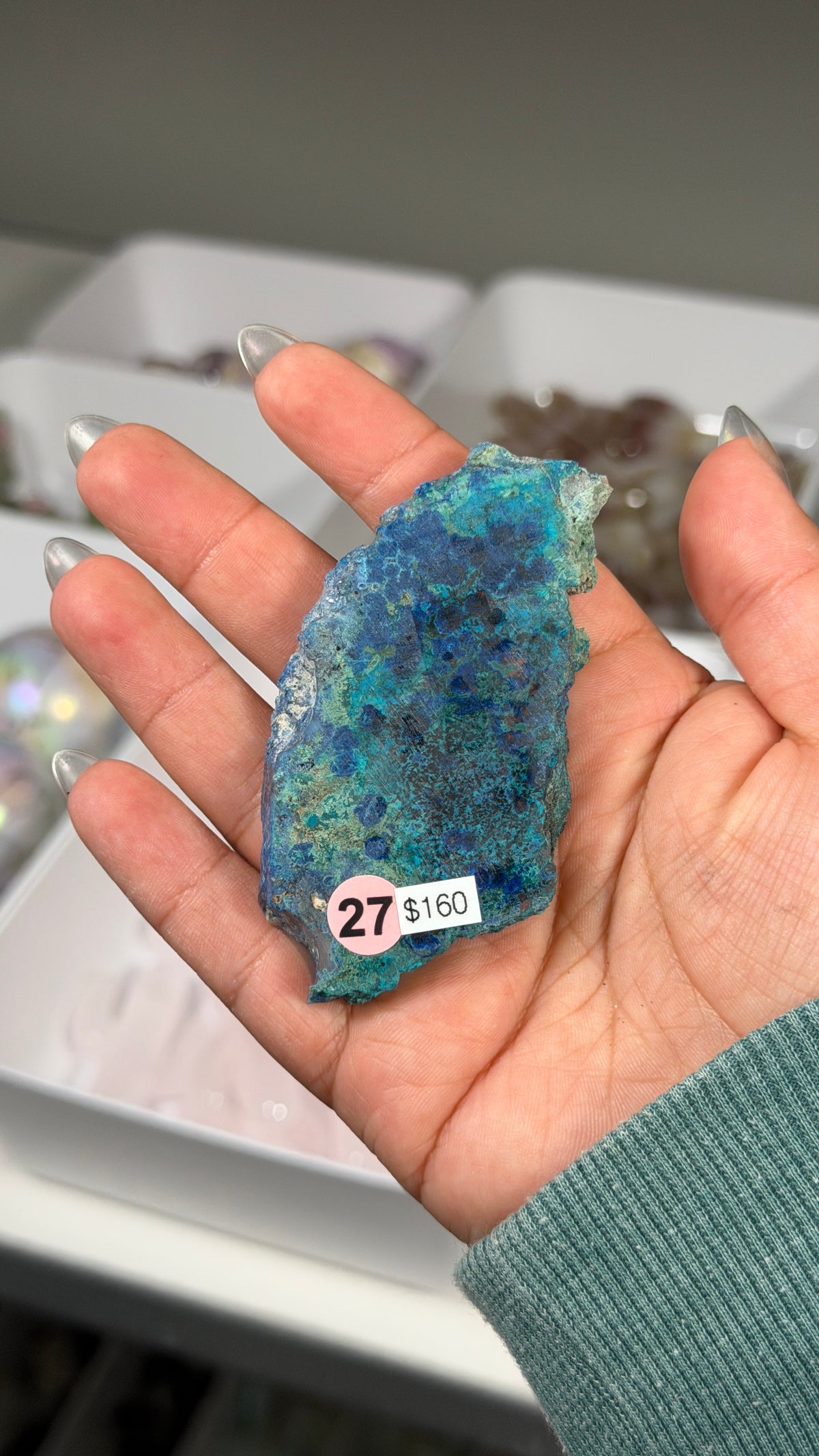 Gorgeous Chrysocolla/Shattukite | Mexico | Opt 27