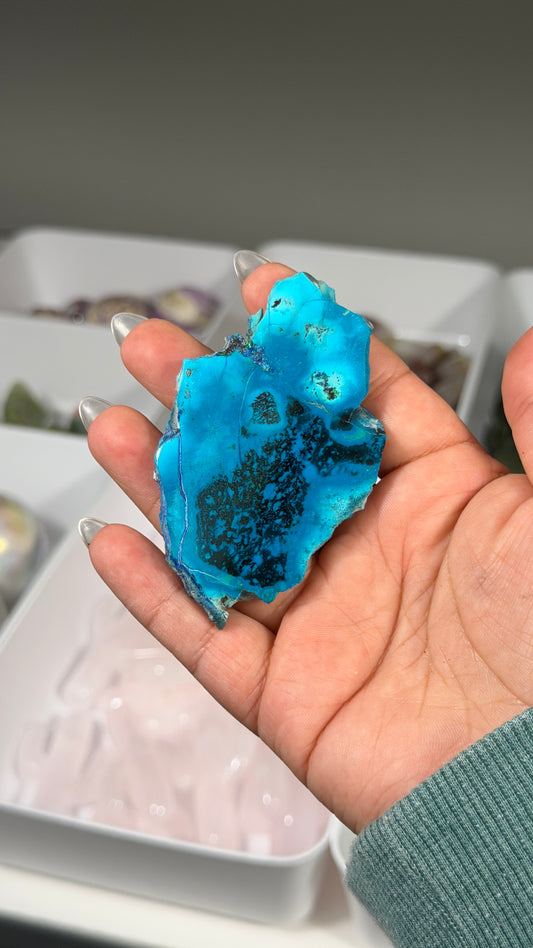 Gorgeous Chrysocolla/Shattukite | Mexico | Opt 26