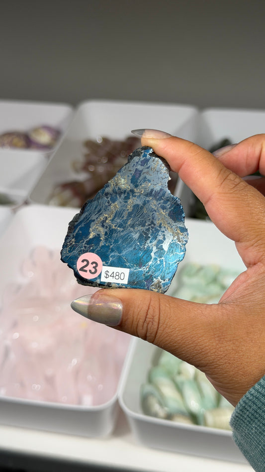 Gorgeous Covellite from Montana | 40 year old collection pieces | Opt 23