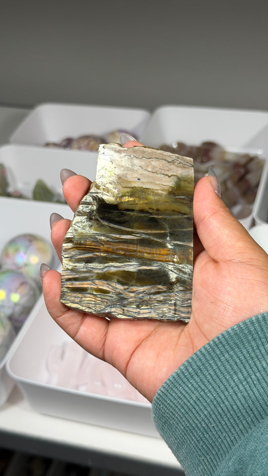 Gorgeous Pietersite from Arizona | Opt 25