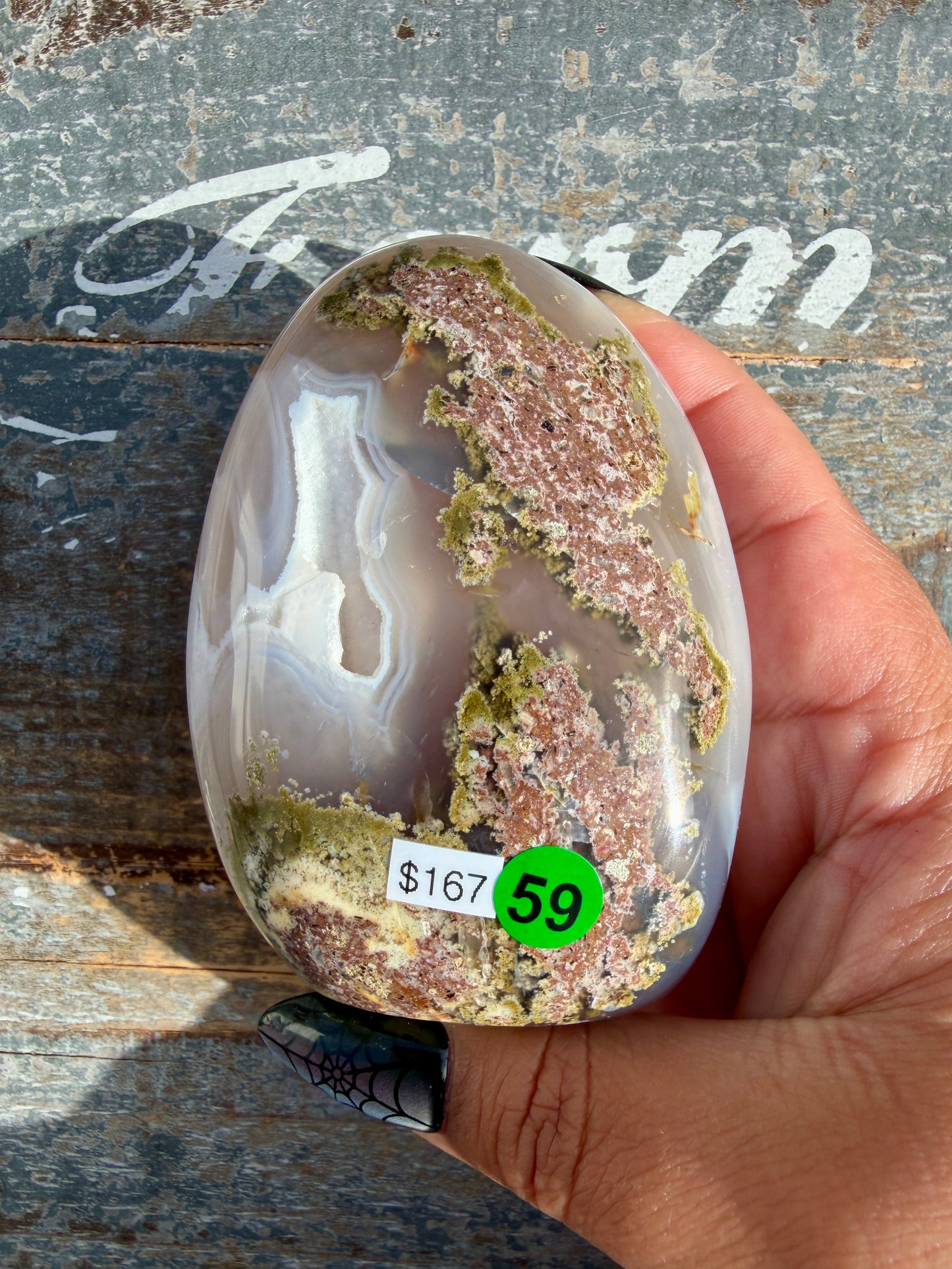 Gorgeous Scenic Moss Agate Freeform | Opt 59