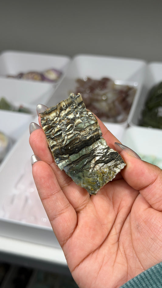 Gorgeous Pietersite from Arizona | Opt 21