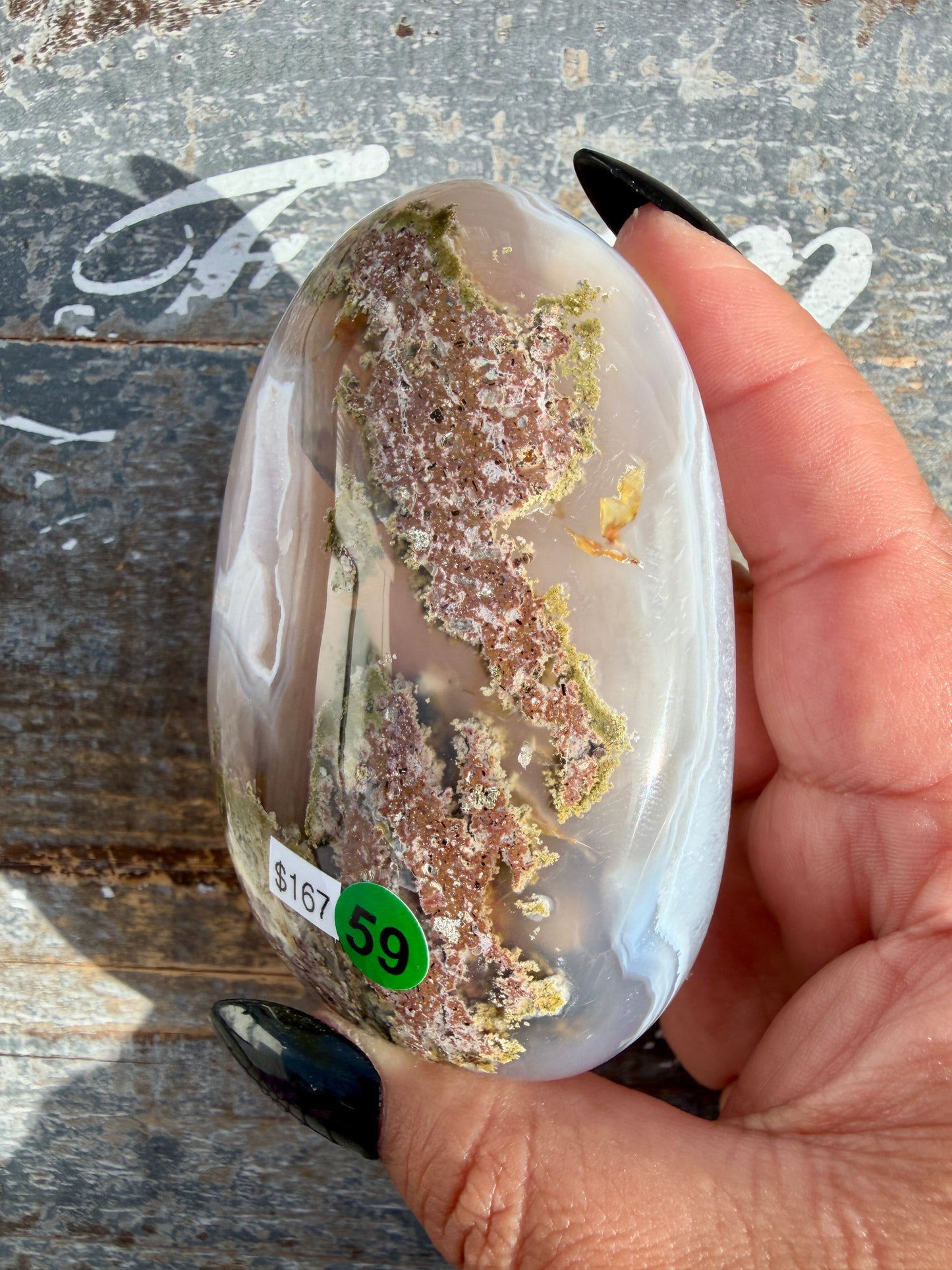 Gorgeous Scenic Moss Agate Freeform | Opt 59