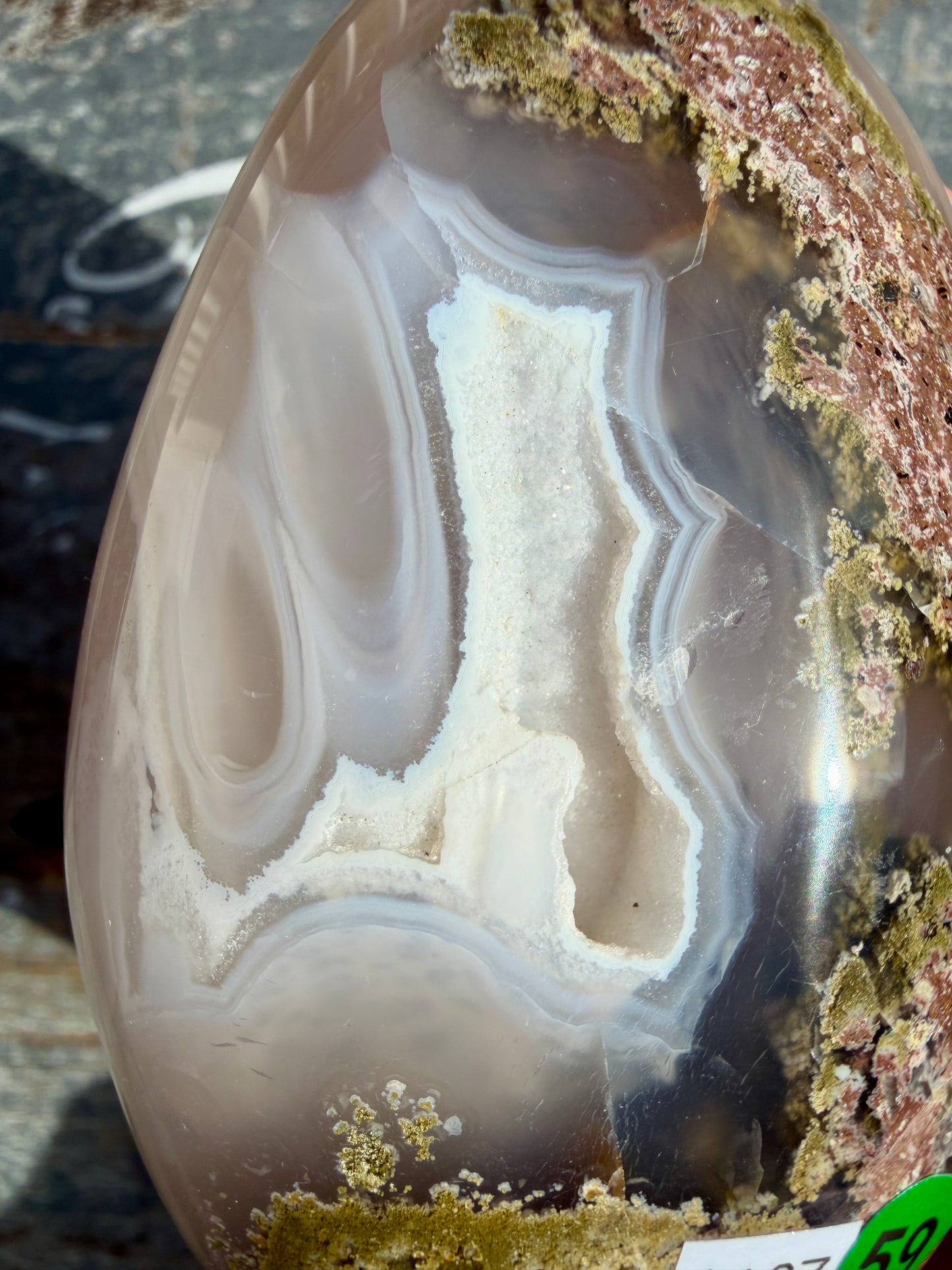 Gorgeous Scenic Moss Agate Freeform | Opt 59